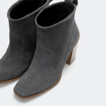 Gray Bootie 2