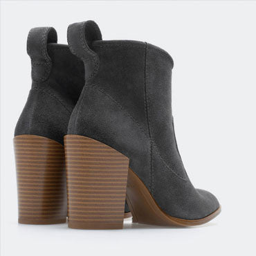 Gray Bootie